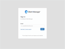 Tablet Screenshot of manager.themlsonline.com